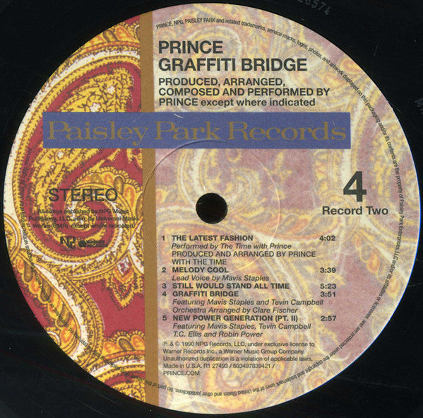 Music From Graffiti Bridge - Prince