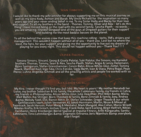 The Awakening - Kamelot