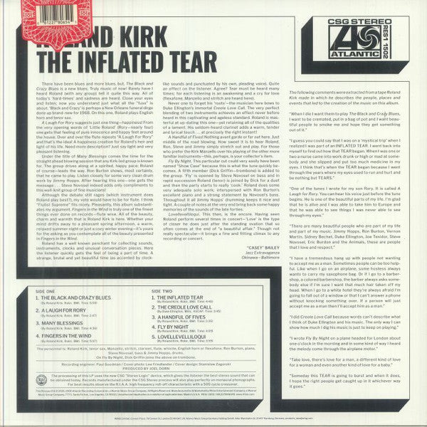 The Inflated Tear - Kirk, Roland