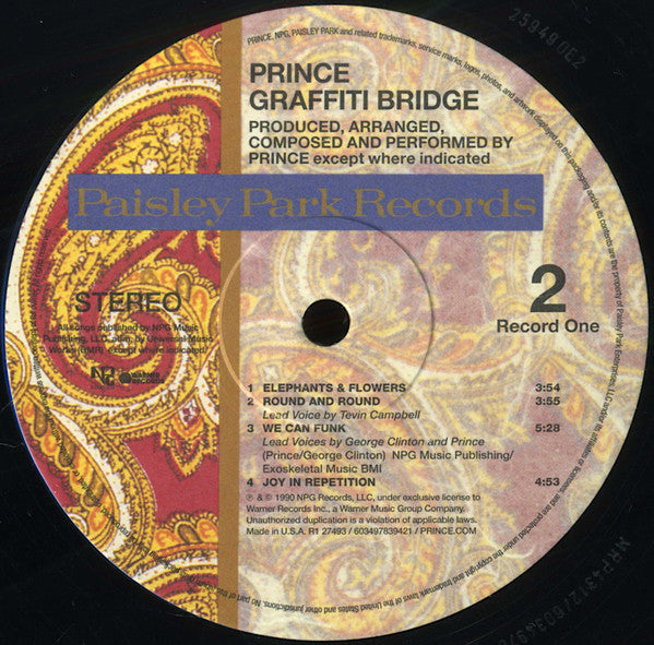 Music From Graffiti Bridge - Prince