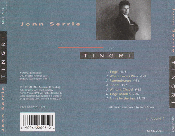 Tingri - Serrie, Jonn
