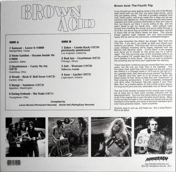 Brown Acid- The Fourth Trip - Various