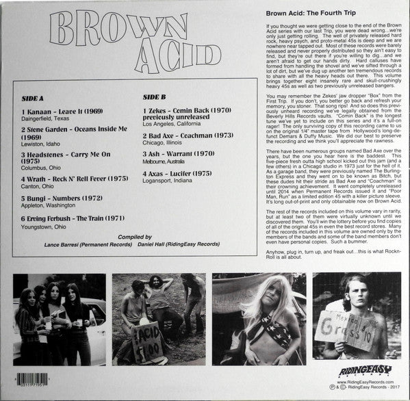 Brown Acid- The Fourth Trip - Various