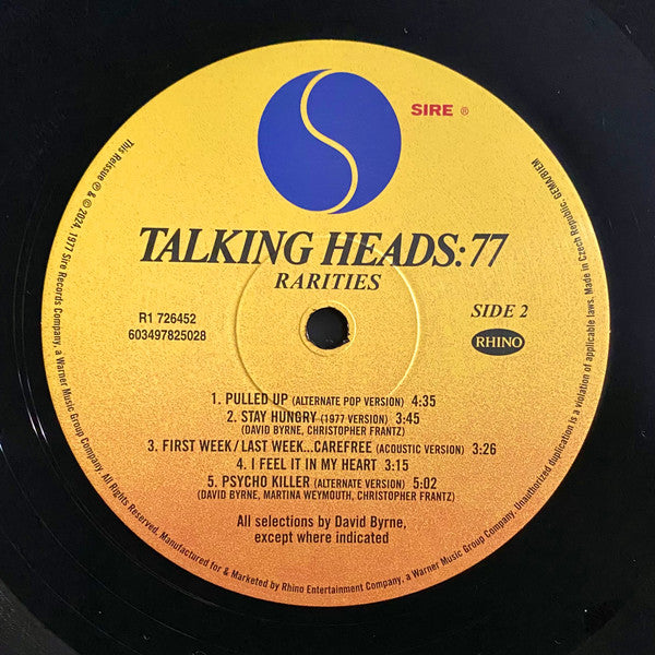 Talking Heads: 77 - Talking Heads