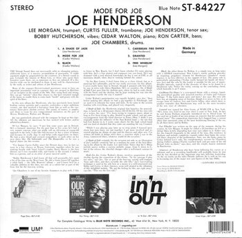 Mode For Joe - Henderson, Joe