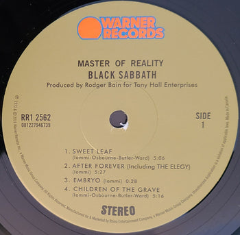 Master Of Reality - Black Sabbath
