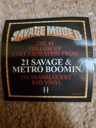 Savage Mode II - 21 Savage & Metro Boomin