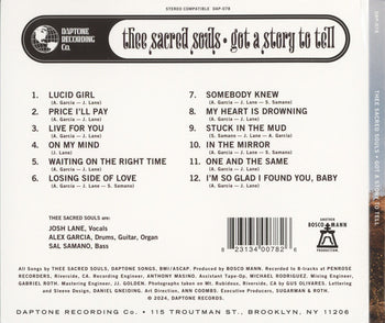 Got A Story To Tell - Thee Sacred Souls [CD]
