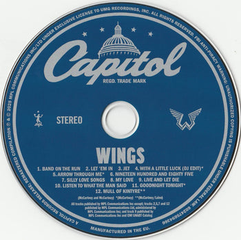 Wings - McCartney, Paul & Wings