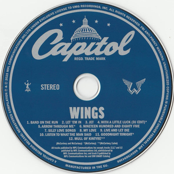 Wings - McCartney, Paul & Wings