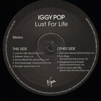 Lust For Life - Pop, Iggy