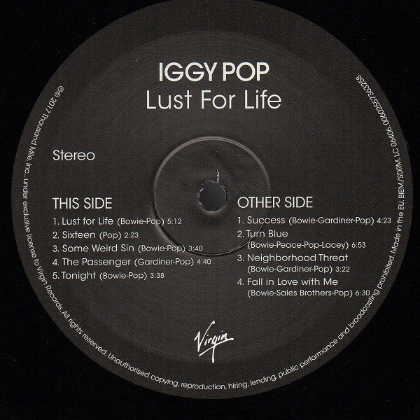 Lust For Life - Pop, Iggy