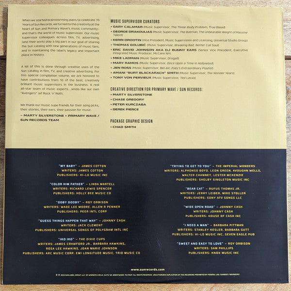 Sun Records' 70th Anniversary Compilation, Vol. 2 - Various