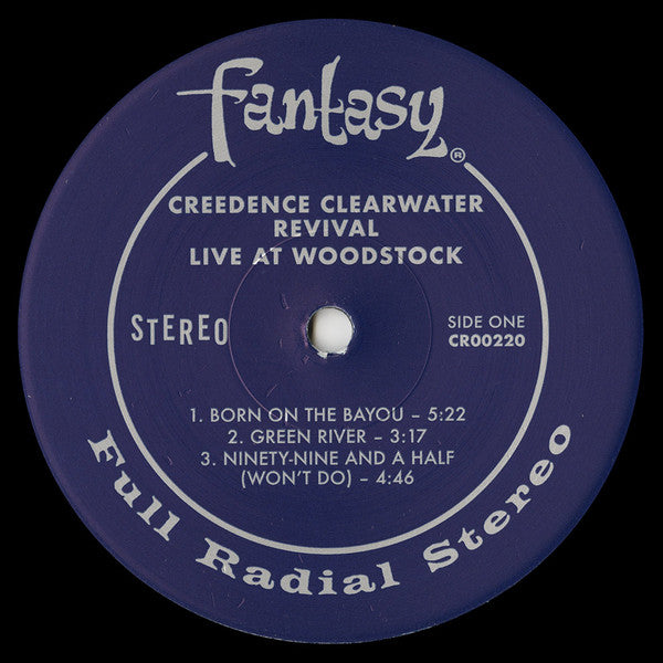Live At Woodstock - Creedence Clearwater Revival
