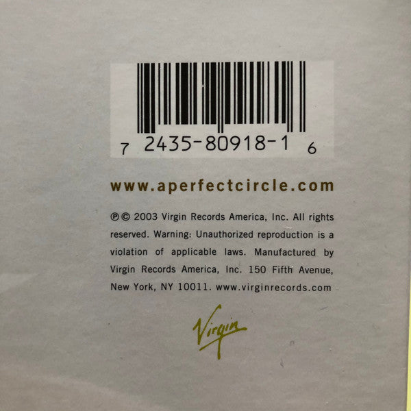 Thirteenth Step - A Perfect Circle