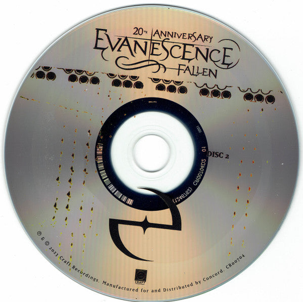 Fallen: 20th Anniversary Deluxe Edition [2CD] - Evanescence