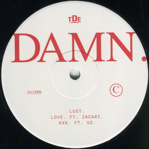 Damn - Lamar, Kendrick