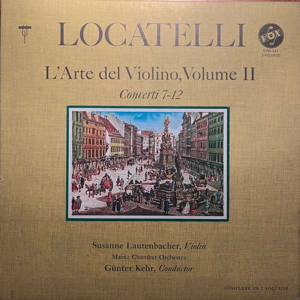 L'Arte del Violino, Vol II, Concerti 7-12 - Locatelli