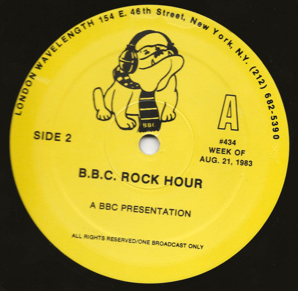 BBC Rock Hour #434 (Version "A") - Eurythmics