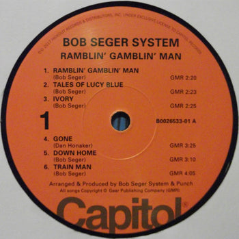 Ramblin' Gamblin' Man - Seger, Bob System