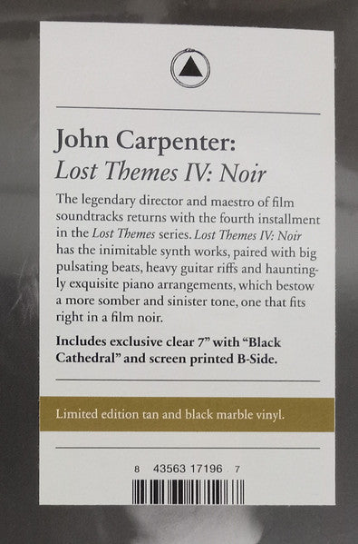 Lost Themes IV: Noir - Carpenter, John / Cody Carpenter & Daniel Davies