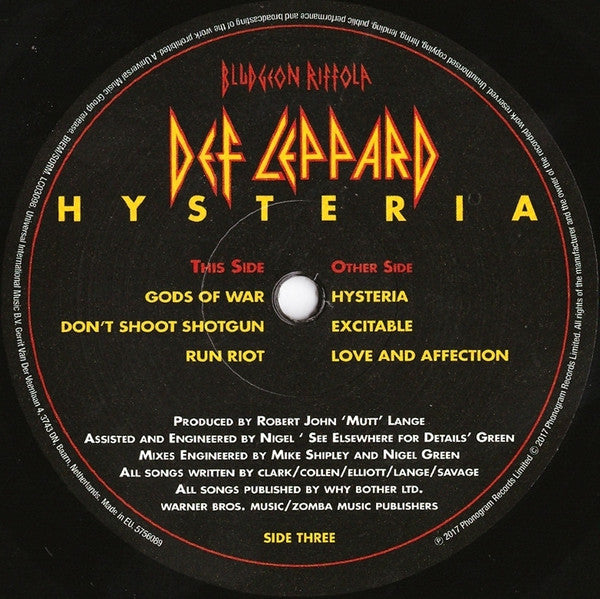Hysteria - Def Leppard