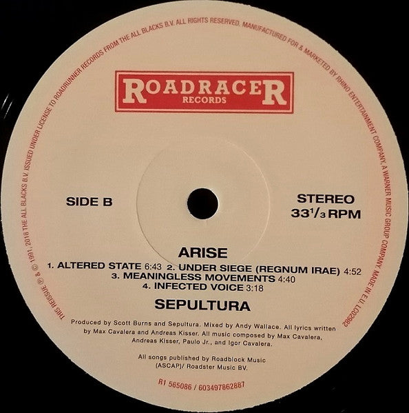 Arise - Sepultura