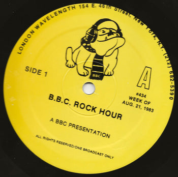 BBC Rock Hour #434 (Version "A") - Eurythmics