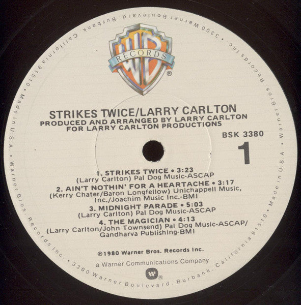 Strikes Twice - Carlton, Larry