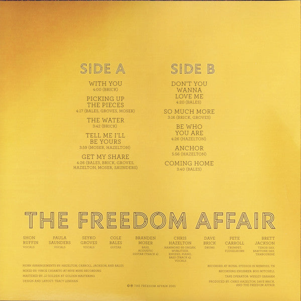 The Freedom Affair - Freedom Affair