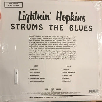 Strums The Blues - Lightnin' Hopkins