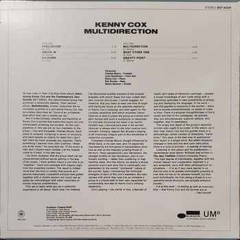 Multidirection - Cox, Kenny