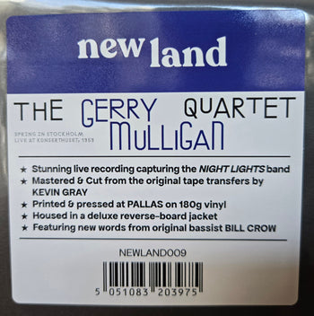 Spring in Stockholm: Live in Sweden, 1959 - Mulligan, Gerry