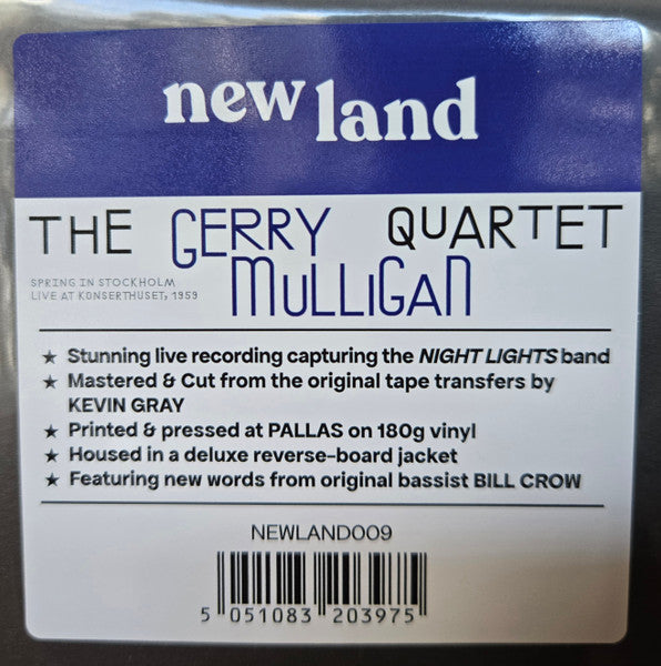 Spring in Stockholm: Live in Sweden, 1959 - Mulligan, Gerry