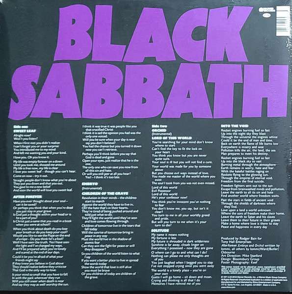 Master Of Reality - Black Sabbath