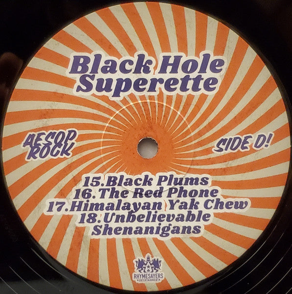 Black Hole Superette - Aesop Rock