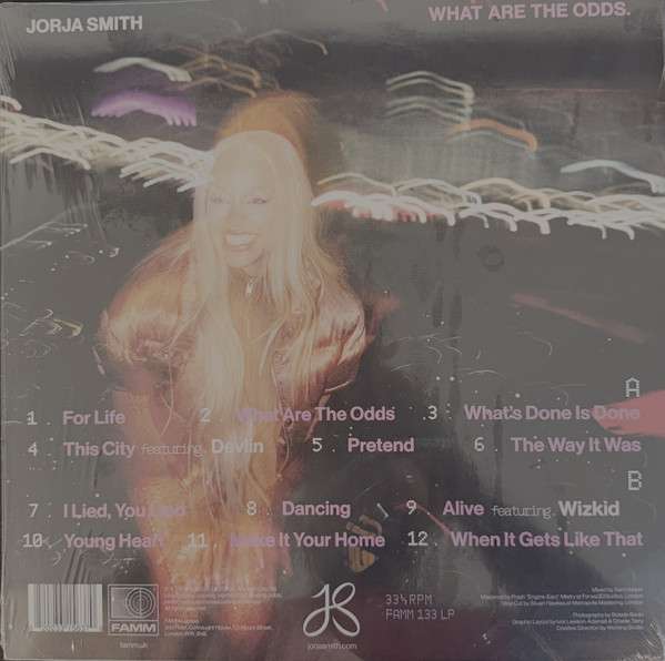 What Are The Odds [Indie Exclusive Splatter + Poster] - Jorja Smith