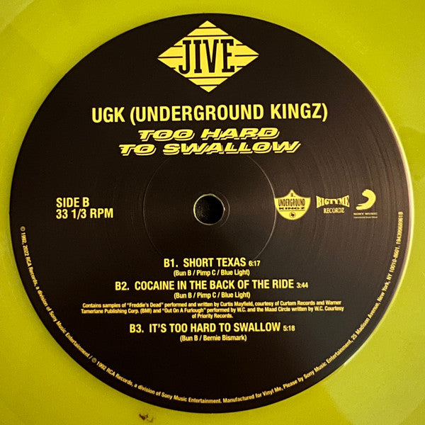 Too Hard To Swallow - UGK