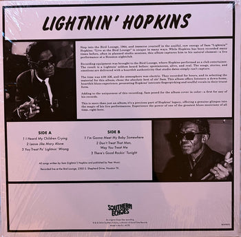 Live At The Bird Lounge - Hopkins, Lightnin