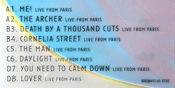 Lover (Live From Paris) - Taylor Swift