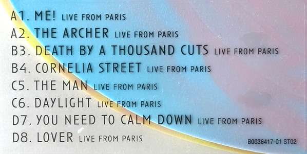 Lover (Live From Paris) - Taylor Swift