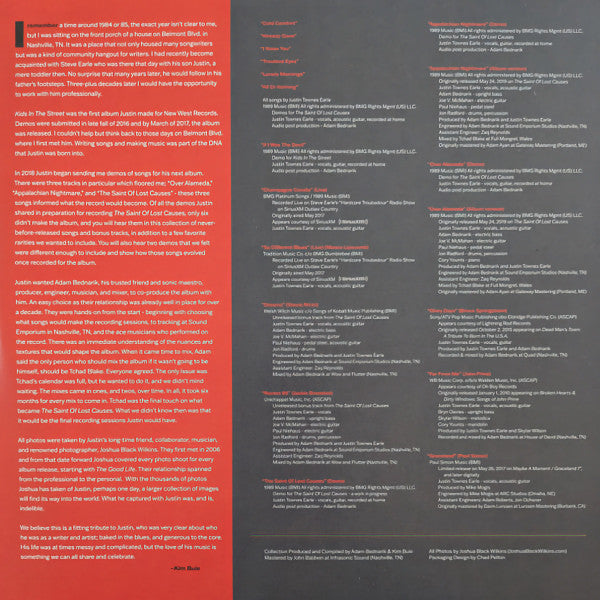 All In: Unreleased & Rarities (the New West Years) - Earle, Justin Townes