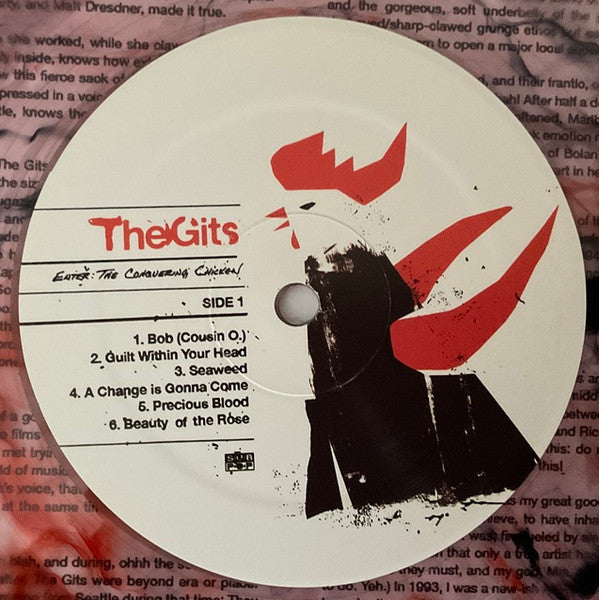 Enter: The Conquering Chicken - Clear w/Black & Re - Gits
