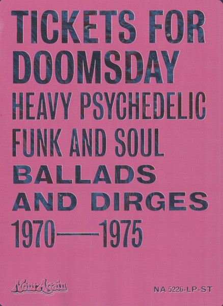 Tickets For Doomsday: Heavy Psychedelic Funk, Soul - Various Artists