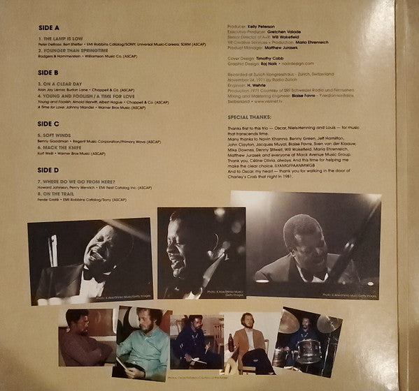 On A Clear Day: Live In Zurich, 1971 - Peterson, Oscar Trio