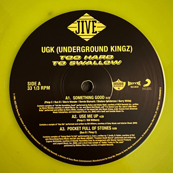 Too Hard To Swallow - UGK