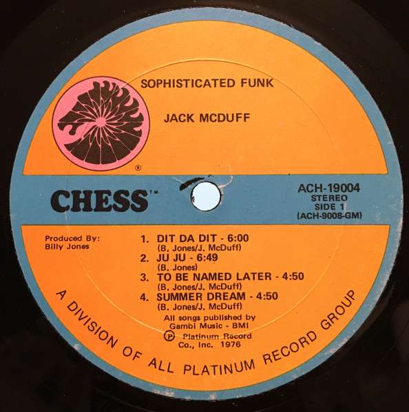 Sophisticated Funk - Mcduff, Jack