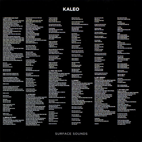 Surface Sounds - Kaleo