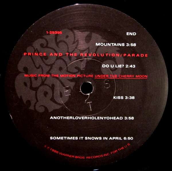 Parade - Prince And The Revolution