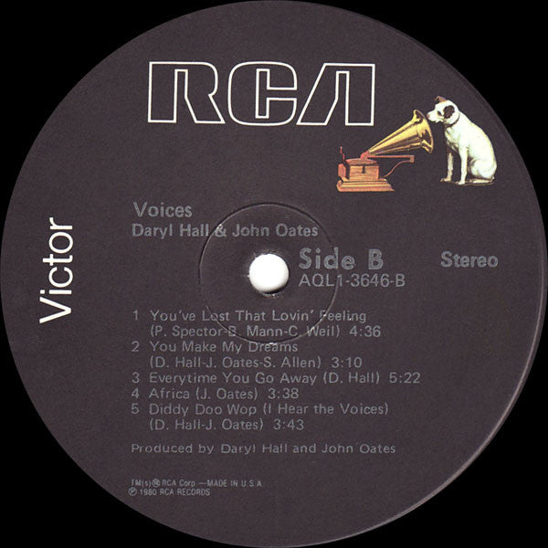 Voices - Hall, Daryl & John Oates